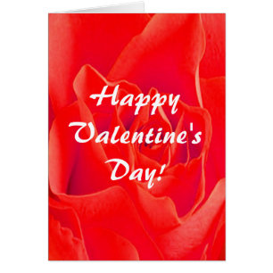 Magnífica tarjeta de San Valentín III de la Rosa R