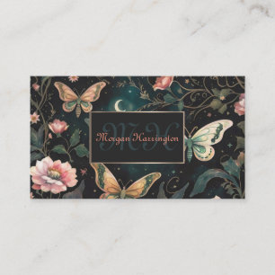 Magnífica tarjeta de visita de Midnight Garden