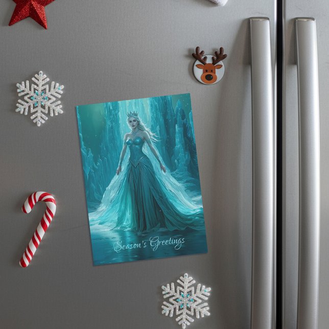 Magnífica tarjeta magnética de Navidades de invier (Subido por el creador)