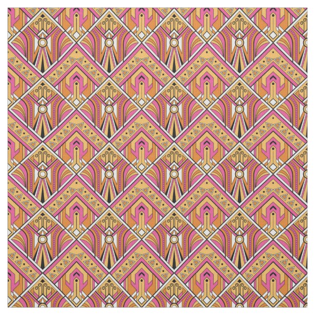 Magnífica tela inspirada en el Art Decó (Retal)