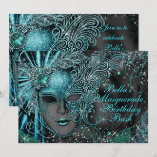 Magníficas invitaciones a la fiesta de la mascarad