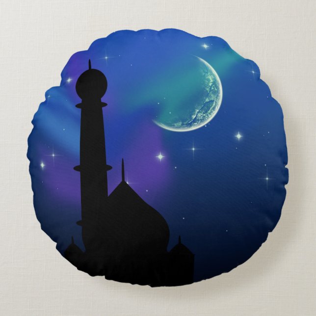 Magníficas Noches Árabes - Almohada redonda (Anverso)