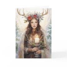 Magníficas tarjetas de felicitación Yule