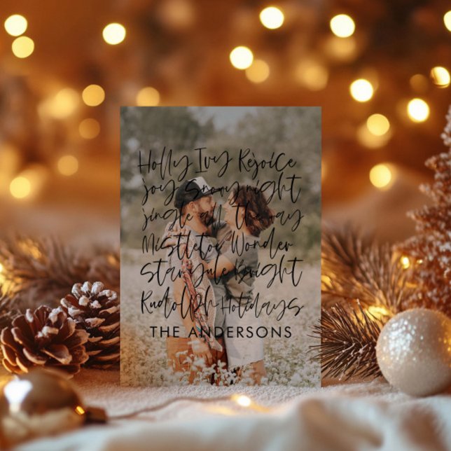 Magníficas tarjetas de fotos de vacaciones escrita (Subido por el creador)