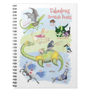 Magnífico cuaderno de Bebidas Escocesas