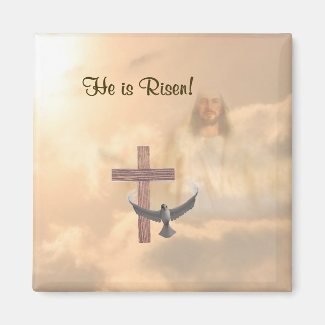 Magnífico Él es el imán de Risen (Frente)