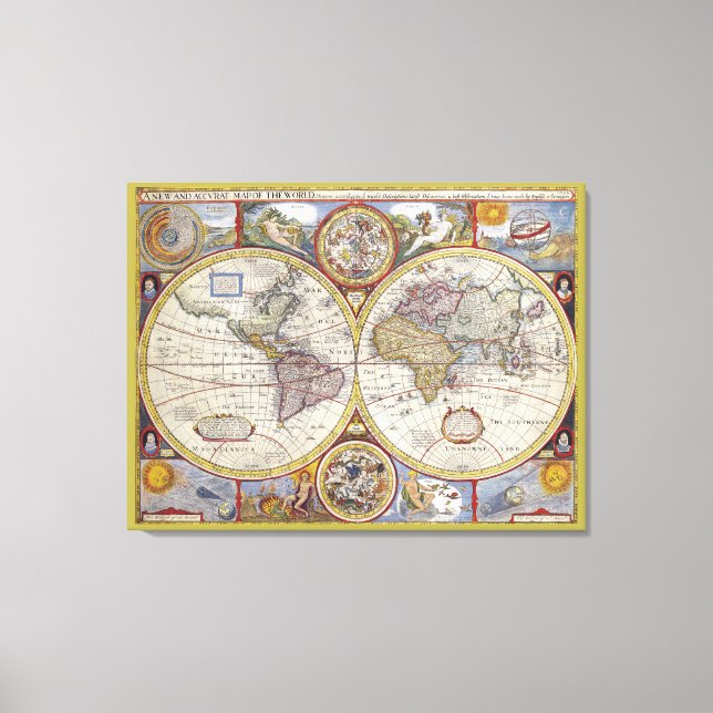 Magnífico Mapa de la época del arte (Anverso)