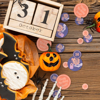 Magnífico Místico Malvado Halloween Confetti