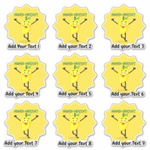 Magnífico Pegatina de recompensa de profesores per