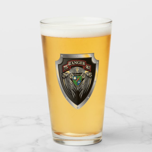Magnífico Pergamino Regimental 75th Ranger (Anverso (lleno))