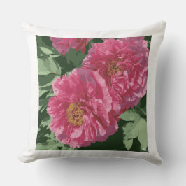 Magnífico piñón rosa vibrante en la almohada de ti