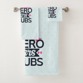 Magnífico superhéroe de enfermería dice tipografía