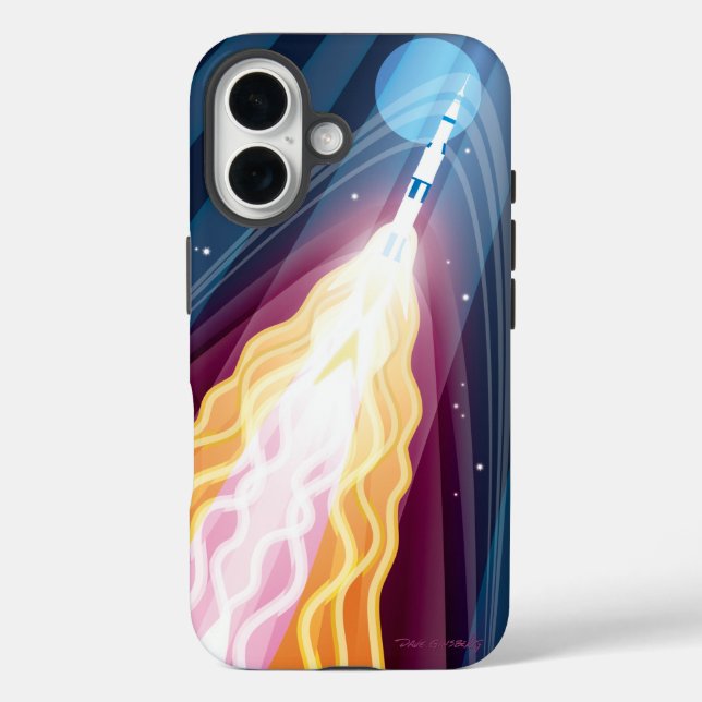 Magnifico viaje: funda para iPhone 16 (Reverso )