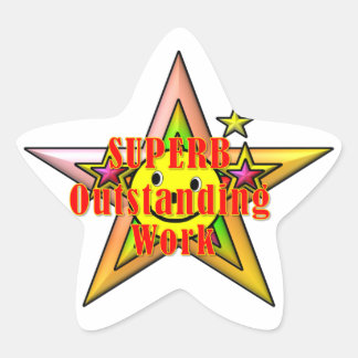 Magníficos Pegatinas sobresalientes de Work Star