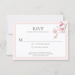 Magnolia Blooms RSVP