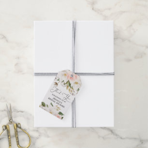 Magnolia Cotton Bridal Shower Favorito Etiqueta