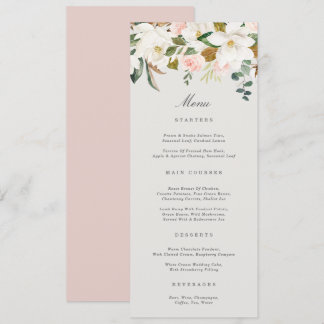 Magnolia Cotton Menu