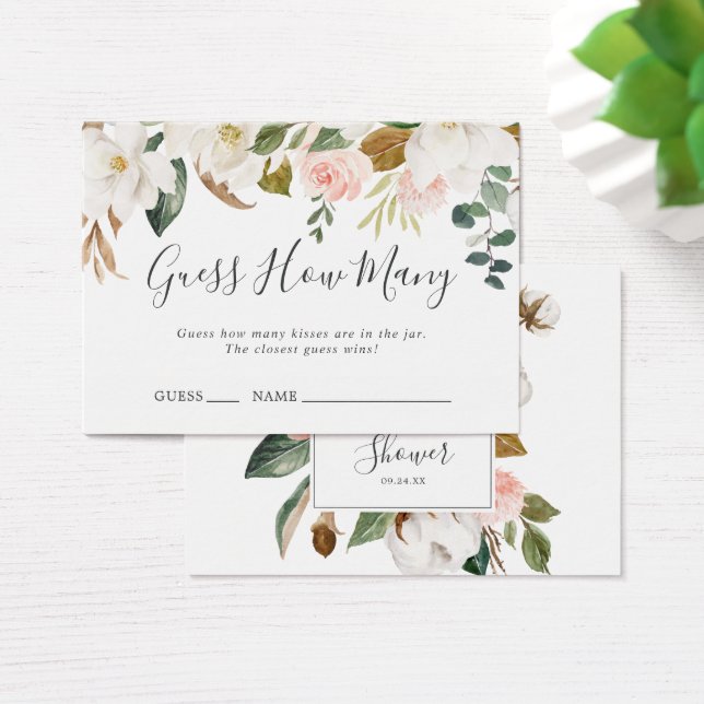 Magnolia elegante adivina cuántos besos juegan (Escritorio)