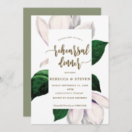 magnolia ensayo moderno invitación a cenar