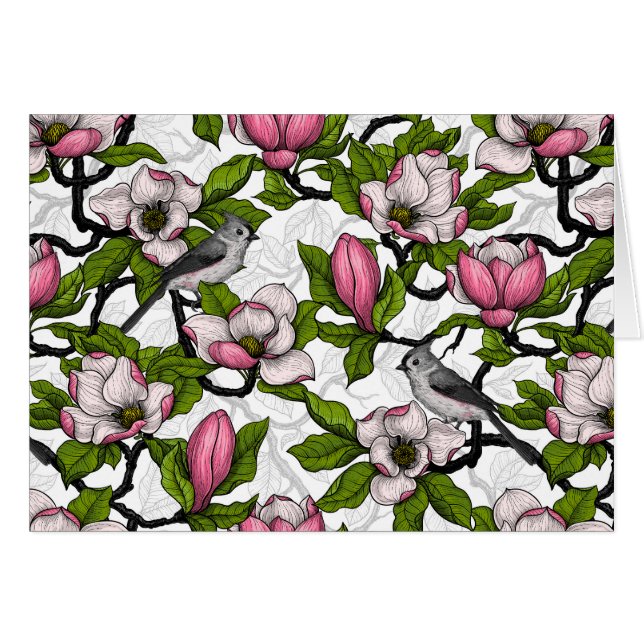 Magnolia floreciente (Anverso (Horizontal))