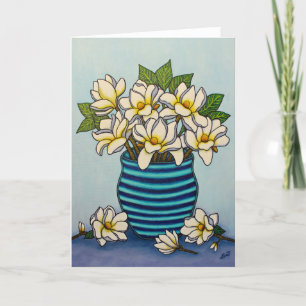 Magnolia Grandiflora Tarjeta de saludo de Lisa Lor