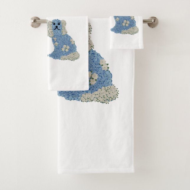 Magnolia Staffordshire Dogs Ginger Jars (In situ)