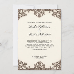 Magnolias y pájaro del paraíso - Invitación a la b