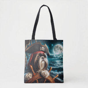 Magnum el Pirata Shih Tzu - Bolsa de tela