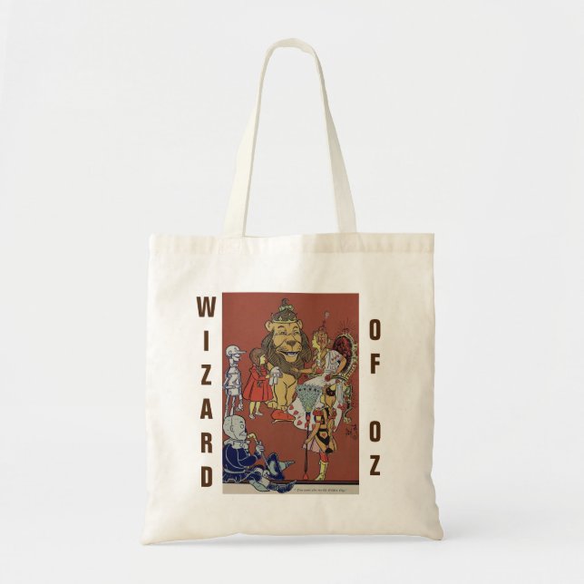 Mago de la bolsa de Oz Tote (Frente)
