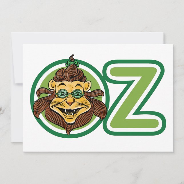 Mago de la cosecha de Oz, León en la letra O (Anverso)