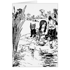 Mago de Oz Toto, Dorothy y espantapájaros