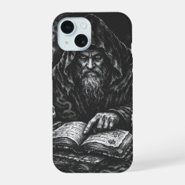 Mago estudiando el grimorio — por BurnsInHell