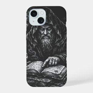 Mago estudiando el grimorio — por BurnsInHell