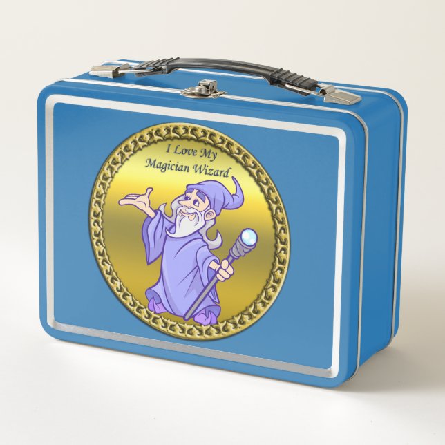Mago morado de hechicería mágica de oro (Anverso)