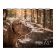 Magyar Vizsla perros calendarios