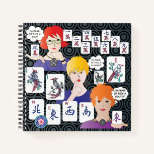 Mah Jongg Dice Oh Querido Cuaderno