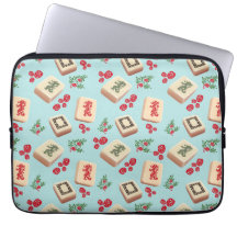 Mah Jongg Dragons Laptop Funda