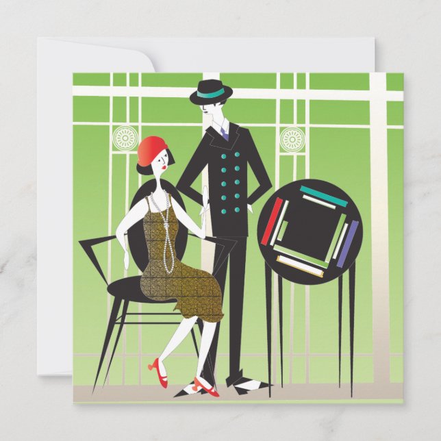 Mah Jongg Flappers Pareja2 (Anverso)