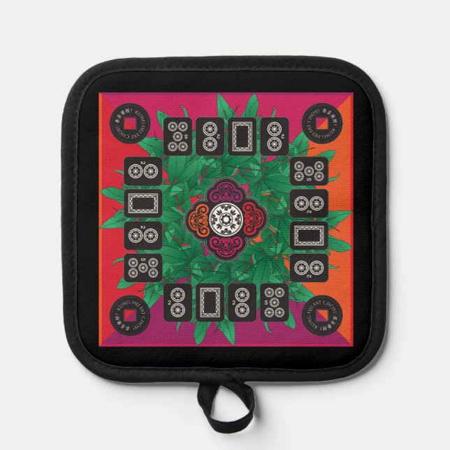 Mah Jongg Money Tree 2025 Pot Holder (Anverso)