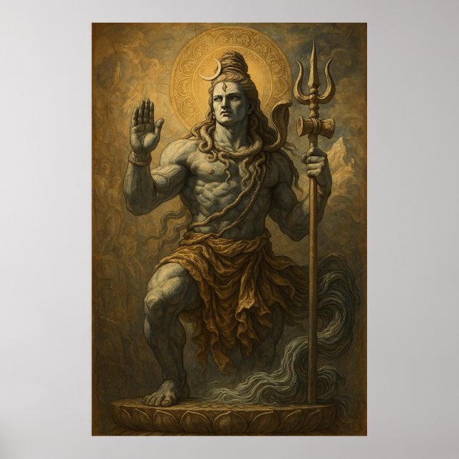 Mahadev, destructor de arte del mal (Frente)