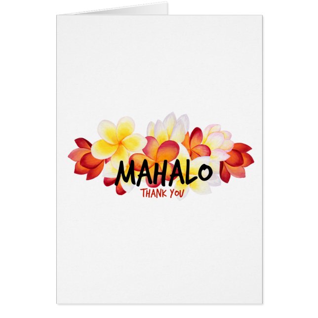 Mahalo Plumeria (Frente)