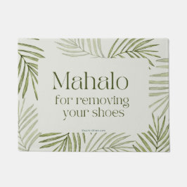 MAHALO POR QUITAR SUS ZAPATOS - Alfombra de Entrad