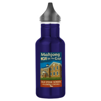 Mahjong en la brecha - Botella de agua 18oz