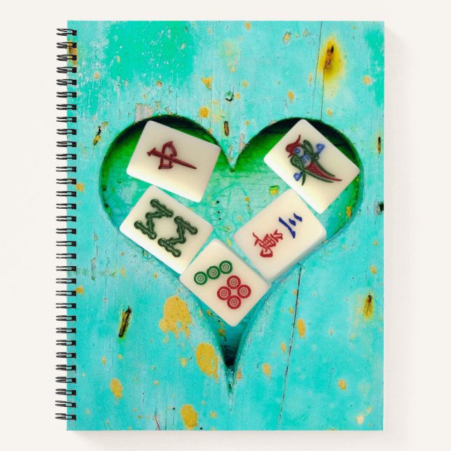 Mahjong llena mi cuaderno de Heart (Anverso)
