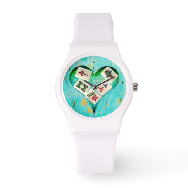 Mahjong llena mi reloj del corazón (Anverso)