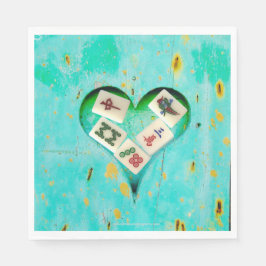 Mahjong llena mi servilleta del corazón