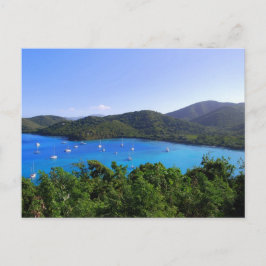 Maho Bay Beach, St. John, tarjeta postal de EE.UU.