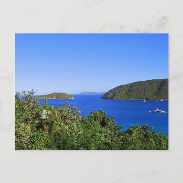Maho Bay, St. John, U.S.V.I. Postal (Anverso)