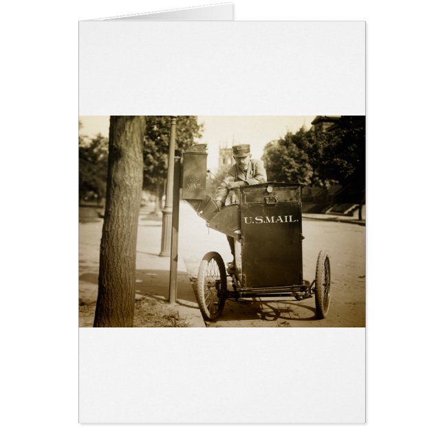 Mail Man de los años 1900 (Frente)