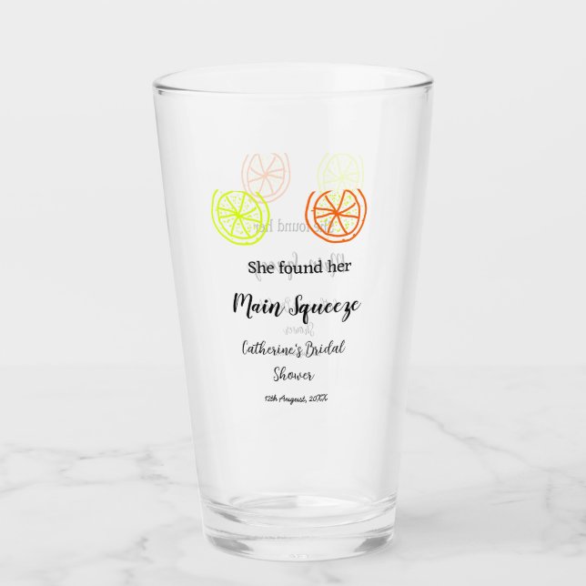 Main Squeeze limón cítrico despedida de soltera no (Anverso)